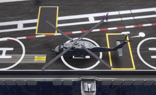 carrier deck SH-60 carrier deck SH-60