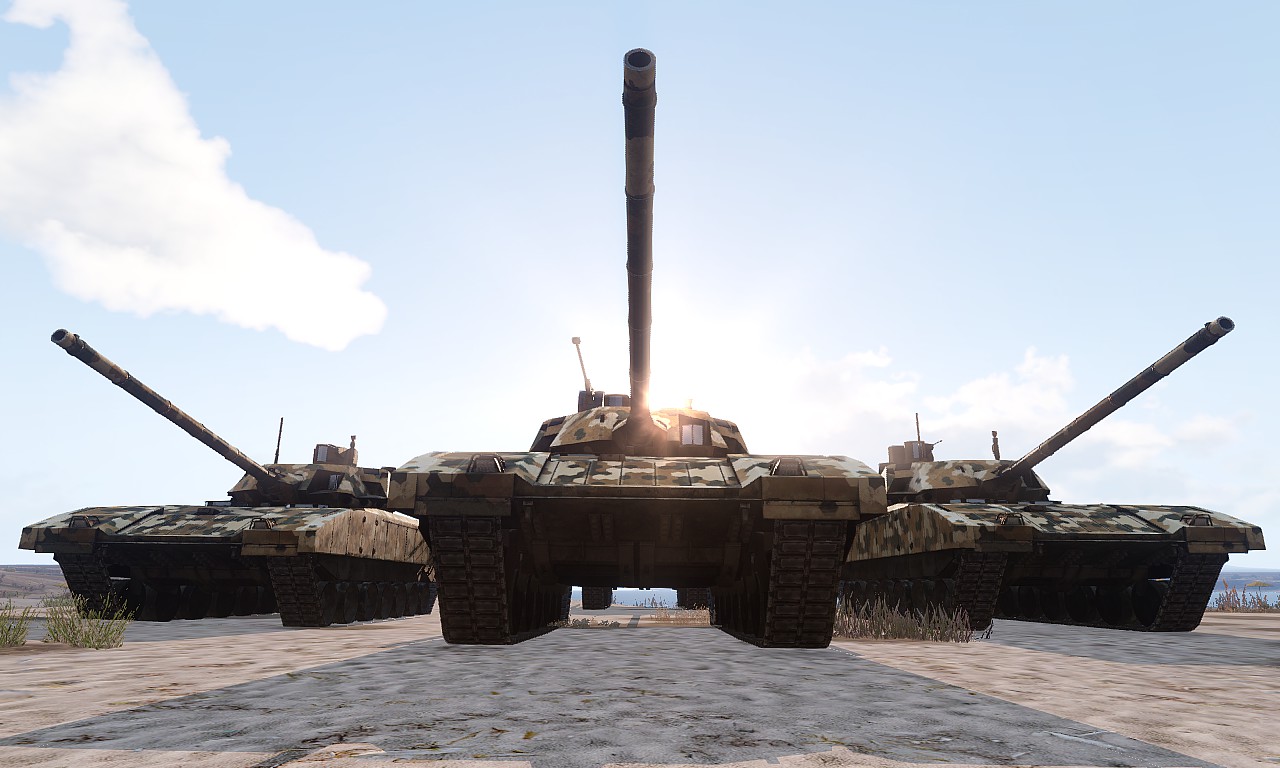 T 14 最新鋭戦車の圧倒的な重装甲を体験せよ Arma 3 T 140 Angara