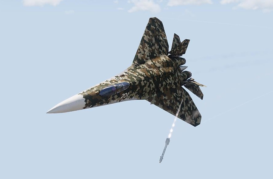 Arma3 Jets DLC To-201 Shikra Missile Shooting 02