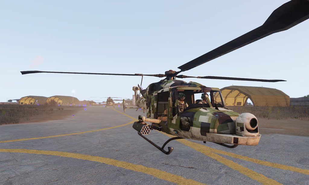 リンクスヘリ の後継機をモデルにした攻撃ヘリ Arma 3 Wy 55